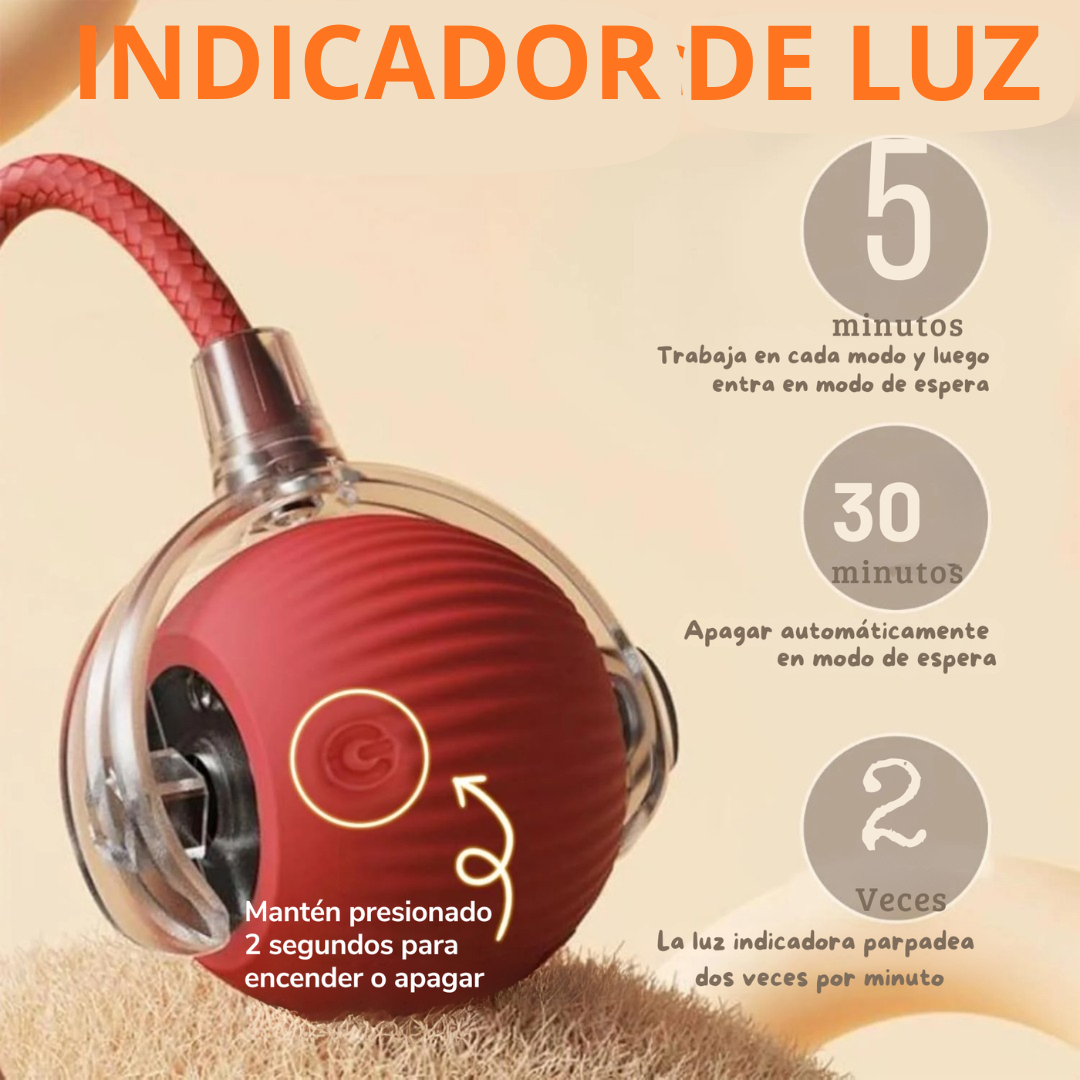 PELOTA INTERACTIVA RECARGABLE