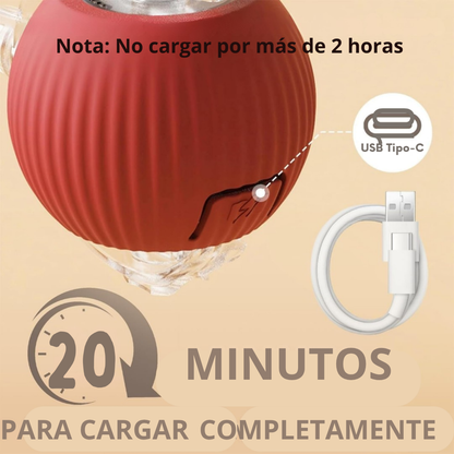 PELOTA INTERACTIVA RECARGABLE