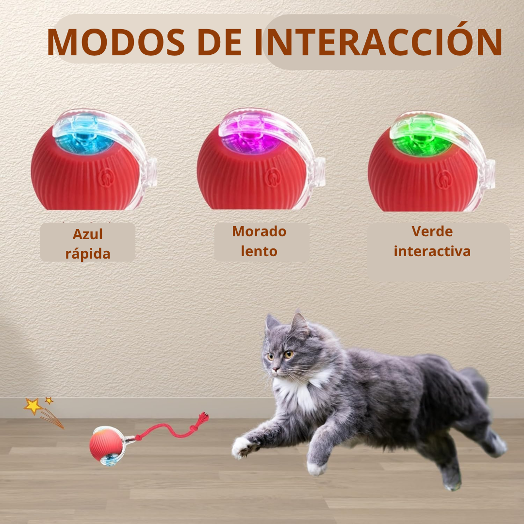 PELOTA INTERACTIVA RECARGABLE